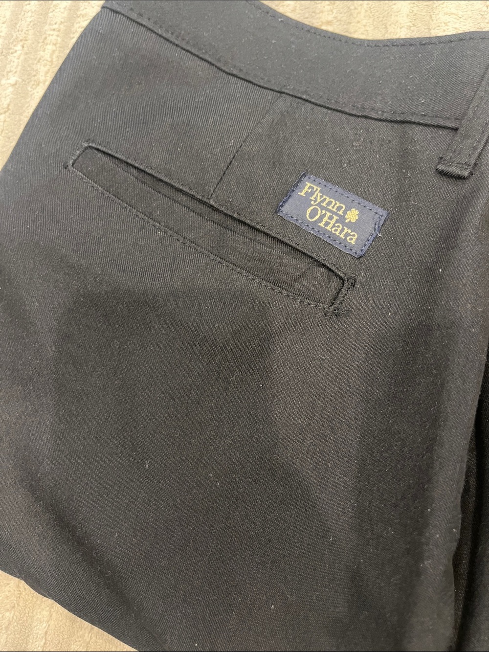 Black Men's Flynn O’Hara black pants 31x30 no rips